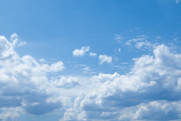 Sky clouds. Blue sky and white clouds background